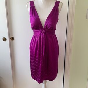 Single Dress Nordstrom Silk Mini Dress S